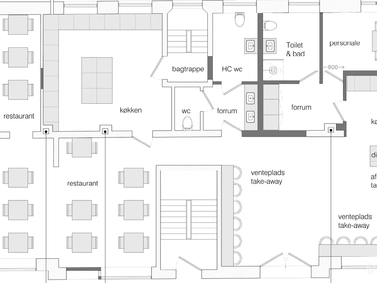 Billede 19 - 176m² Restaurant med Take-Away og 02-bevilling