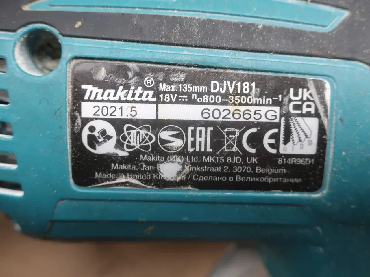 Billede 5 - Borehammer, boremaskine mv. MAKITA Model: DDF 484, DHR 202, DJV 181, DTM51, DGA 506, DC18RC