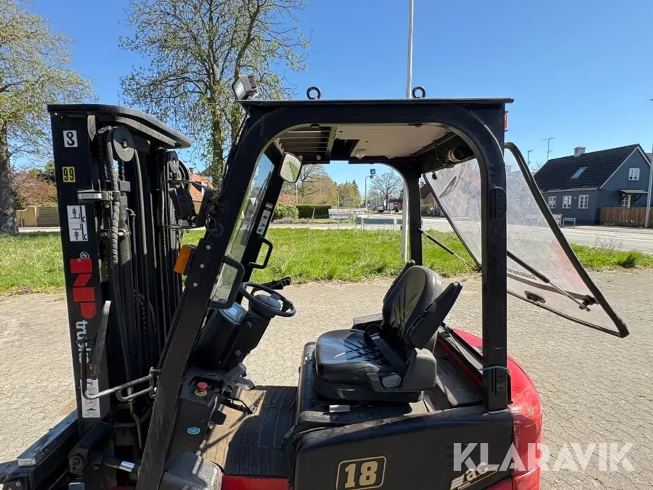 Billede 12 - Elektrisk truck Hangcha CPD18J-C1 med udskydergaffel