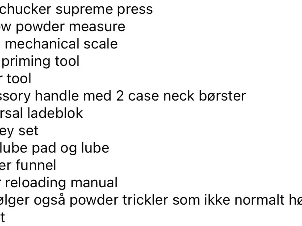 Billede 8 - RCBS komplet Genladningskit