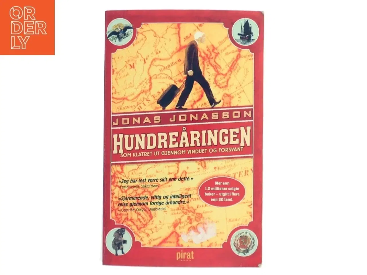 Billede 1 - Hundreåringen som klatret ut gjennom vinduet og forsvant af Jonas Jonasson (Bog)