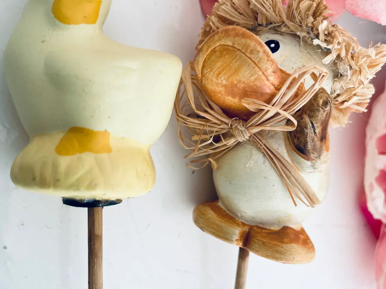 Billede 2 - 2 stk. blomsterpinde påske dekoration