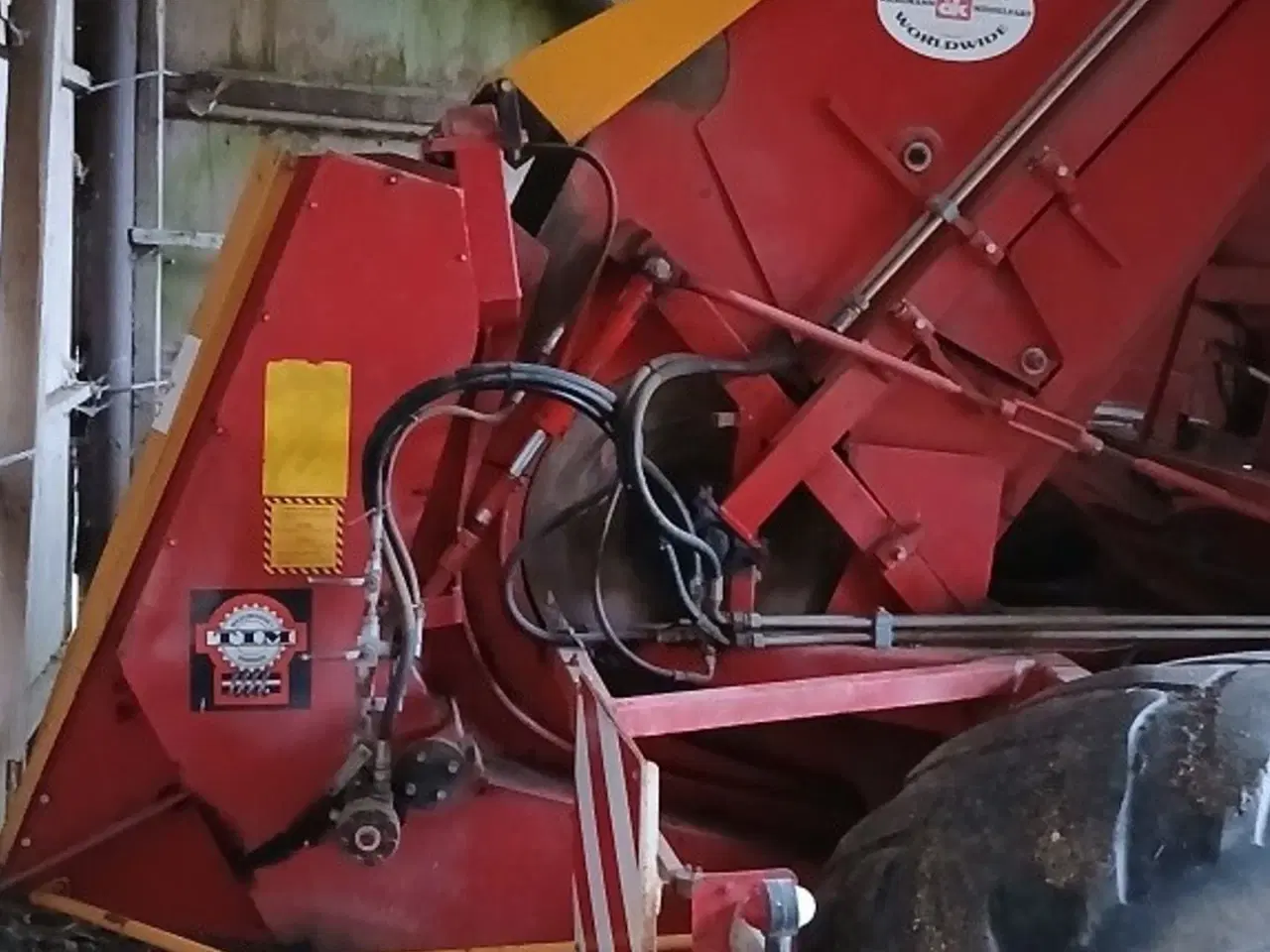 Billede 4 - Tim 3 rækket roeoptager med svensk bagende. Velholdt maskine i god stand.