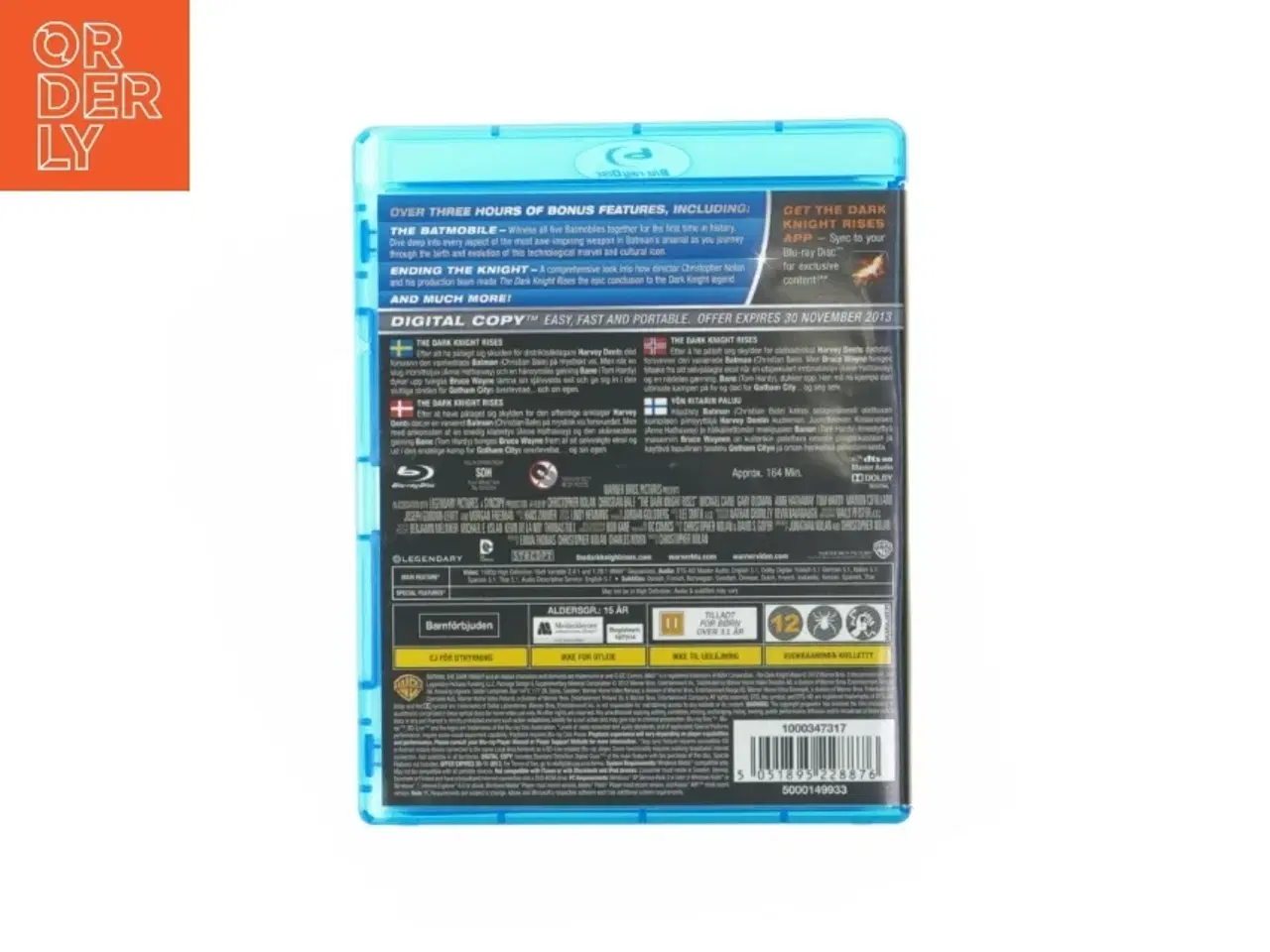 Billede 3 - The Dark Knight Rises Blu-Ray fra Blu-ray