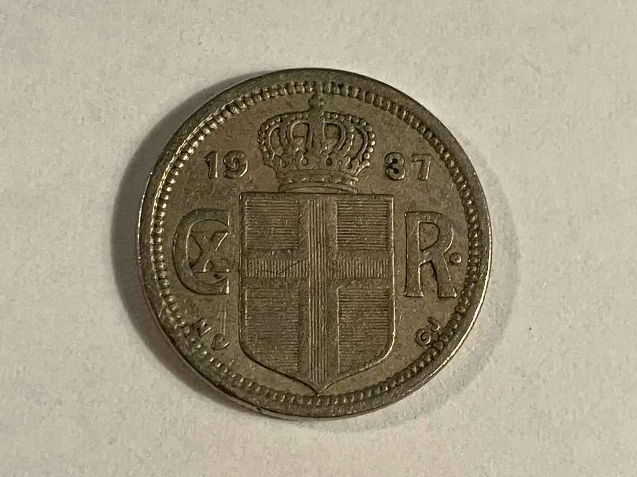 Billede 1 - 25 Aurar 1937 Iceland