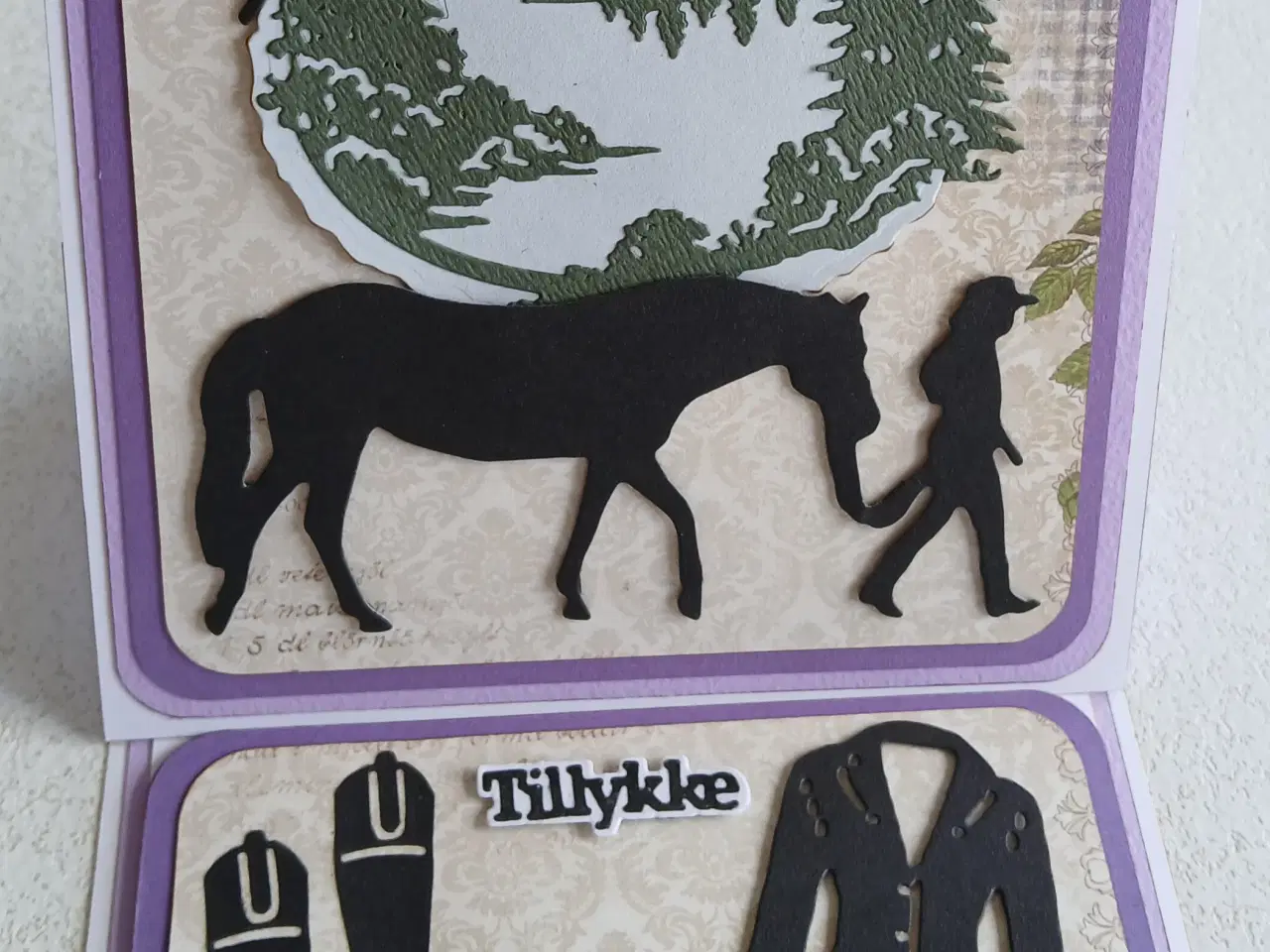 Billede 13 - Heste kort med tillykke på sælges.