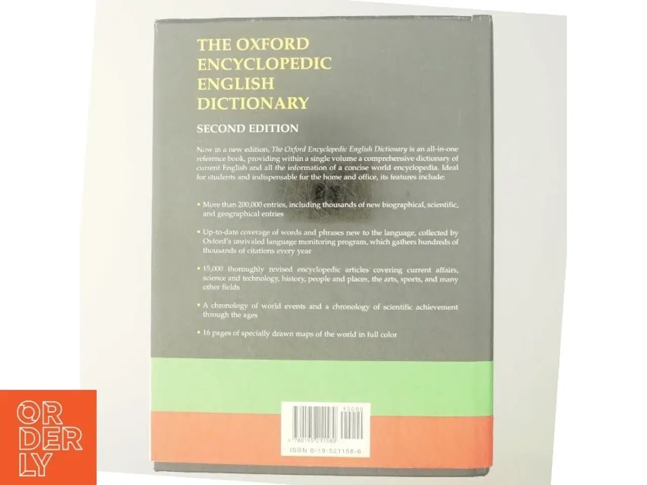 Billede 3 - The Oxford Encyclopedic English Dictionary af Judy Pearsall, Bill Trumble (Bog)