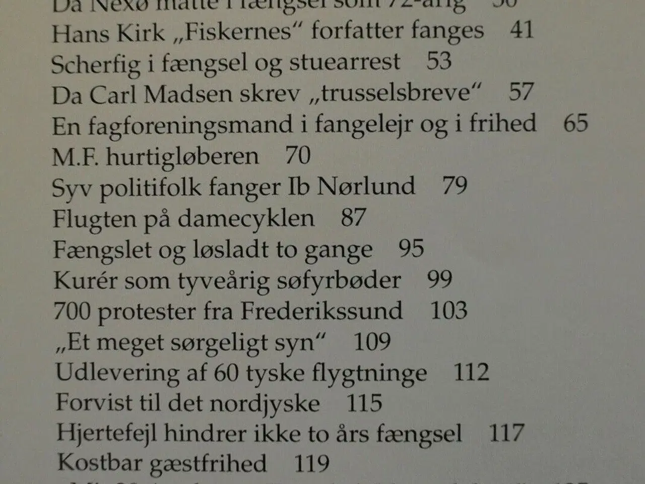 Billede 2 - de forvarede - politiske fanger 1941-45, af leif l
