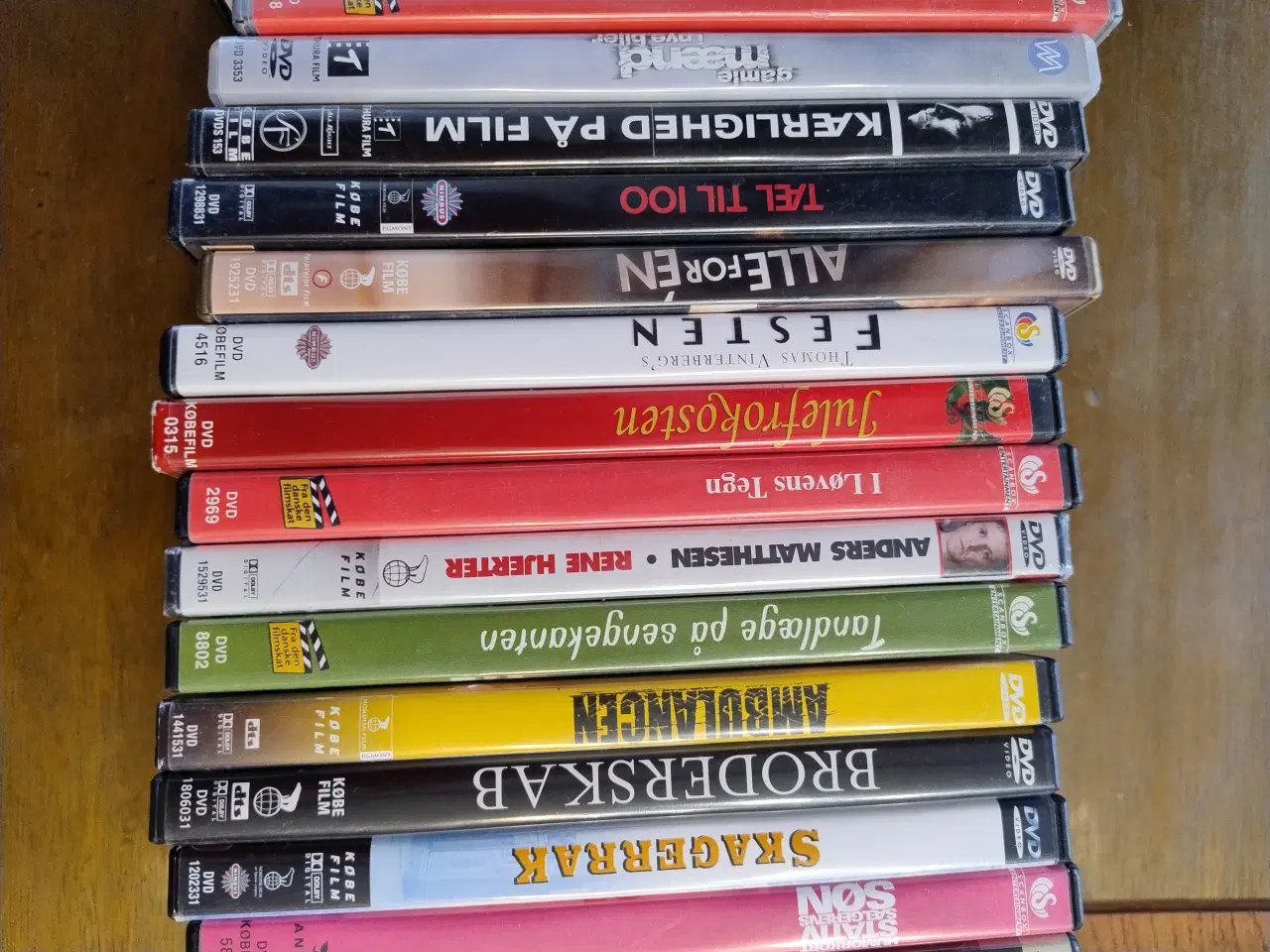 Billede 1 - Danske film på DVD, 34 stk , kan købes enkeltvis ,