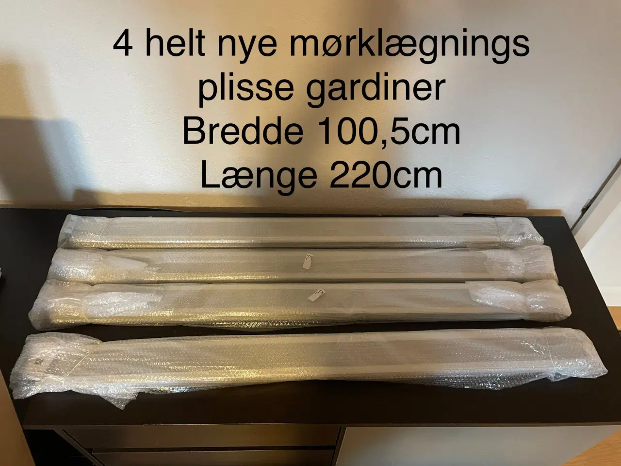 Billede 1 - Helt nye plissegardiner mørklægning