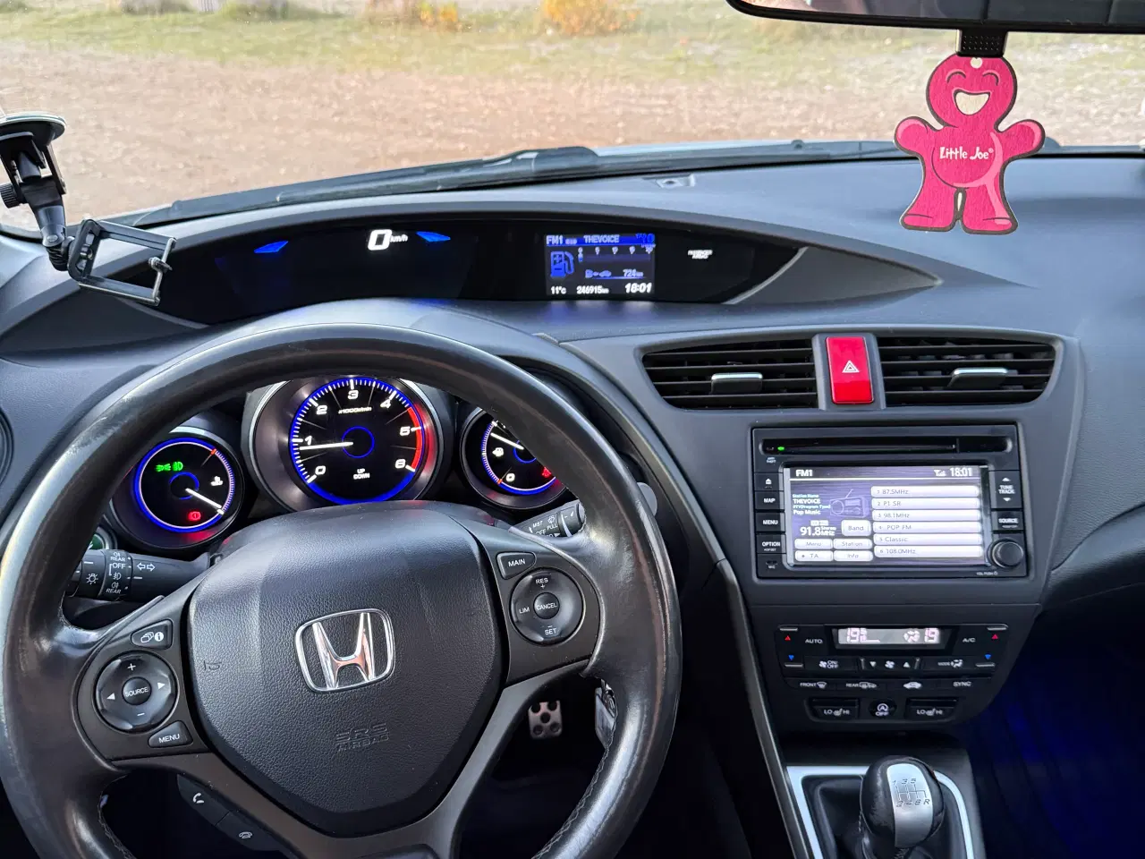 Billede 8 - Honda Civic 1.6 i-DTEC comfort økonomisk bil