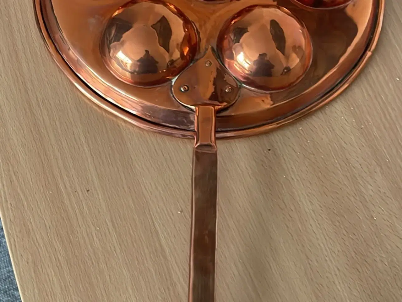 Billede 1 - Kobber æbleskivepande