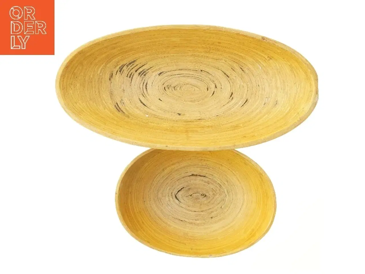 Billede 3 - Bambus skålsæt (str. 40x19 & 25x18,5 cm)