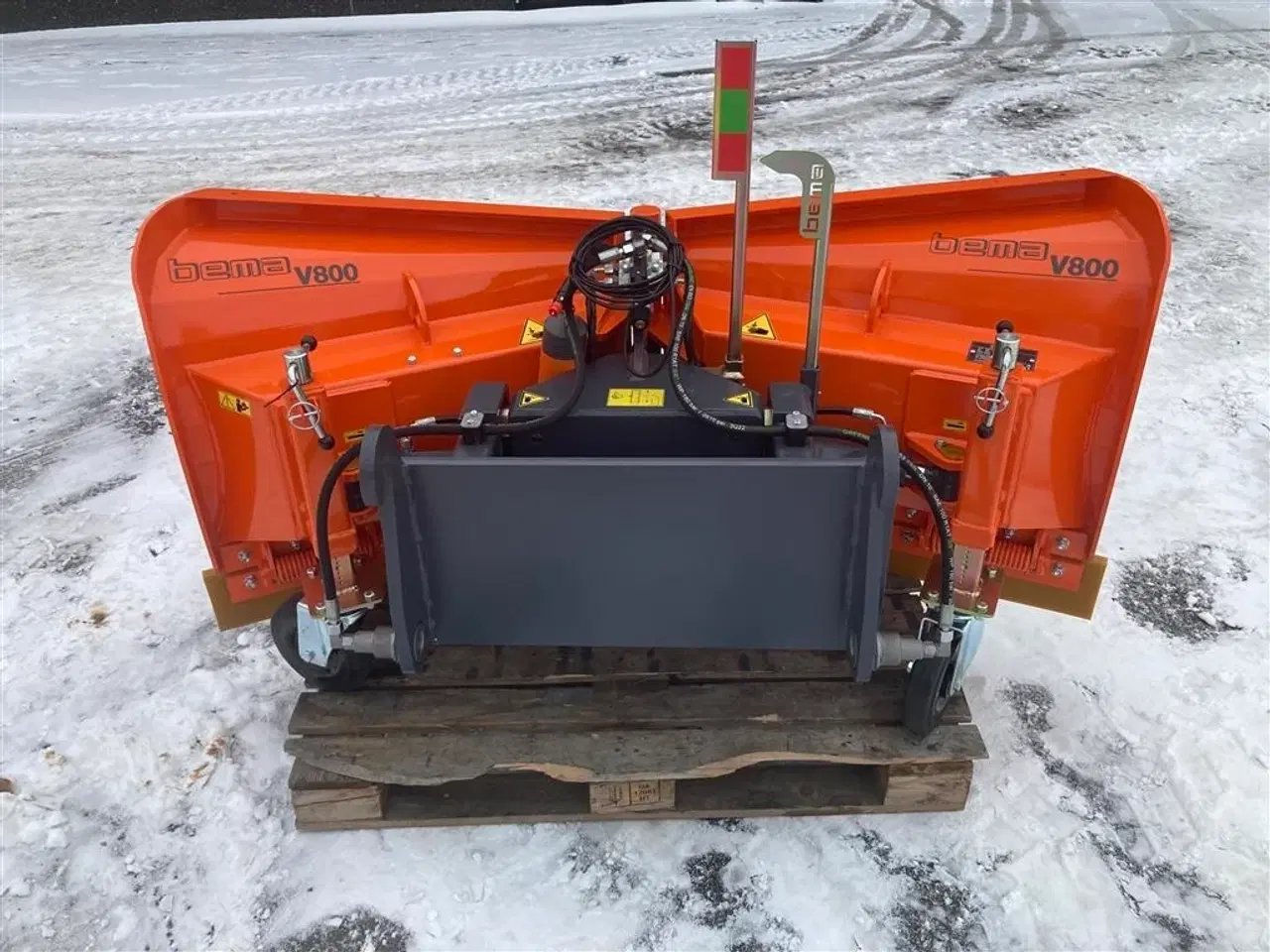 Billede 5 - Bema Bema V800 Sneplov Ophæng for Weidemann med hy.koblinger