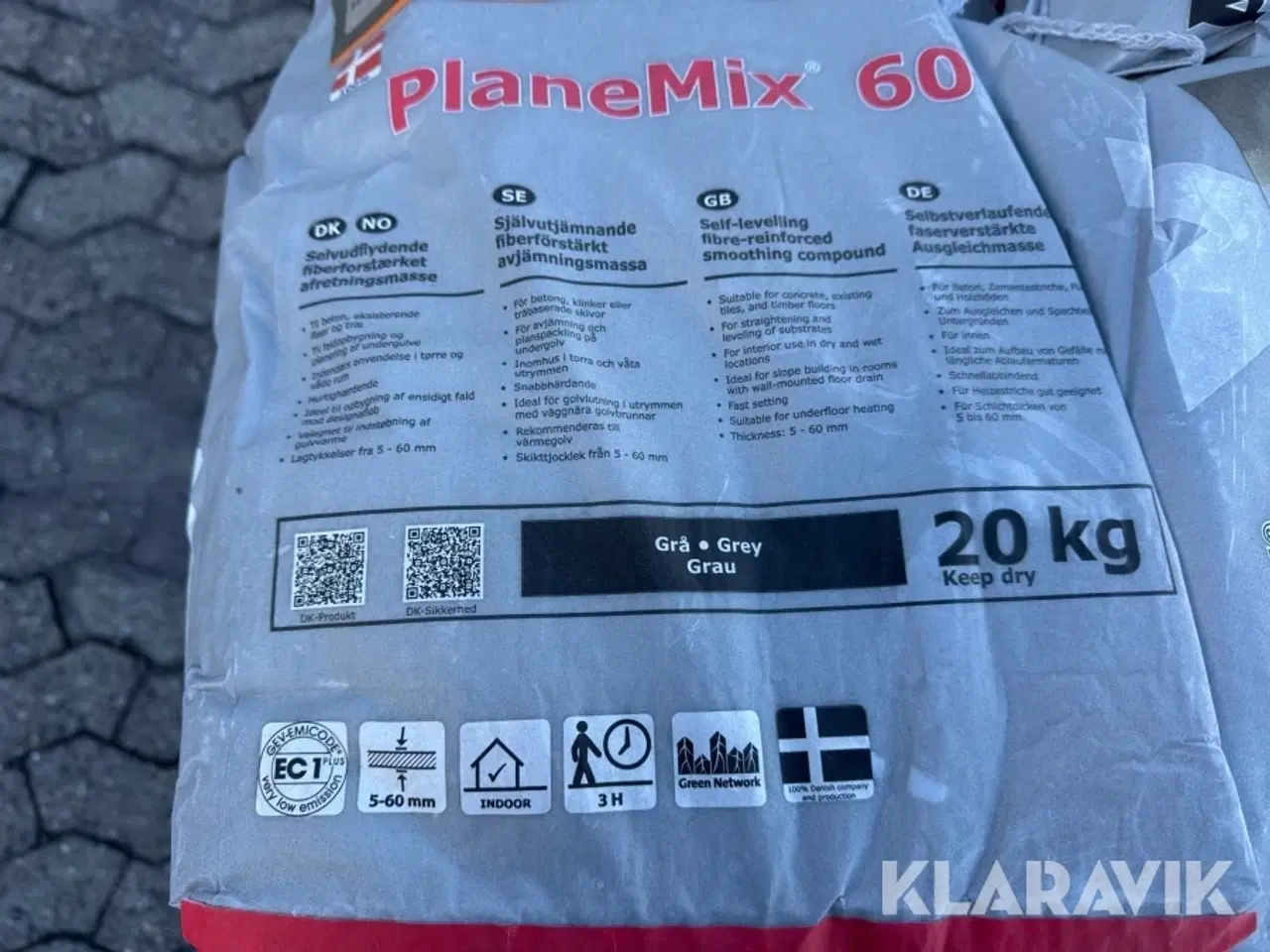 Billede 8 - Afretningsmasse Alfix PlaneMix 60 cirka 40 poser