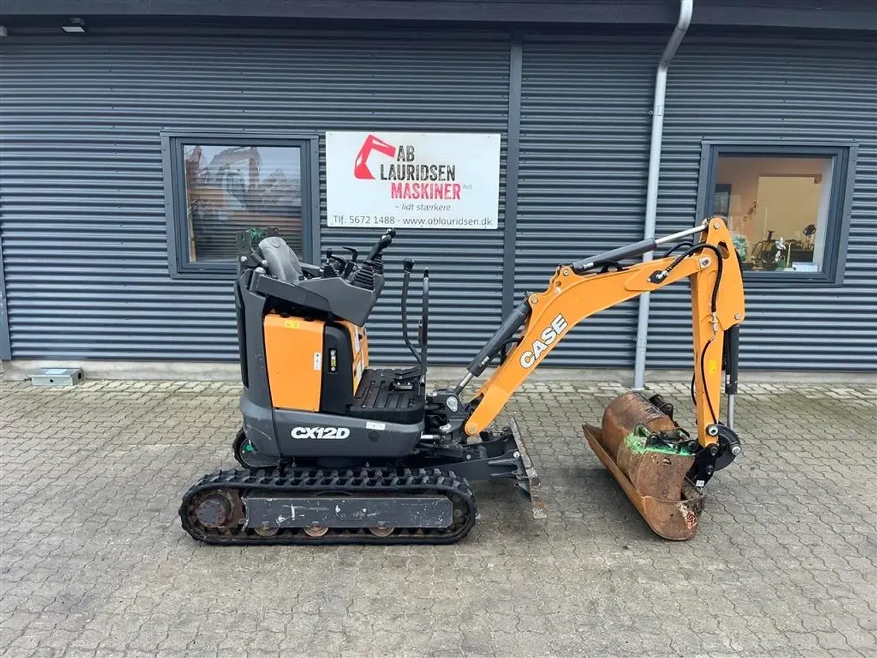 Billede 1 - Case CX12D Compacttilt og 3 skovle