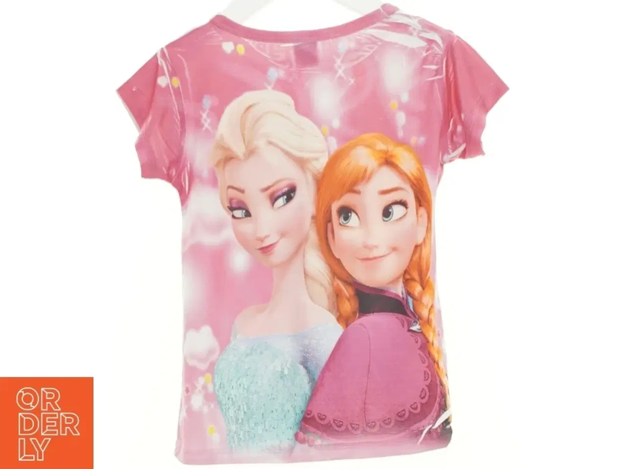 Billede 2 - T-Shirt med Anna og Elsa motiv (str. 104 cm)