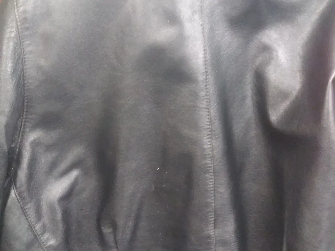 Billede 3 - kort smart læder jakke 
