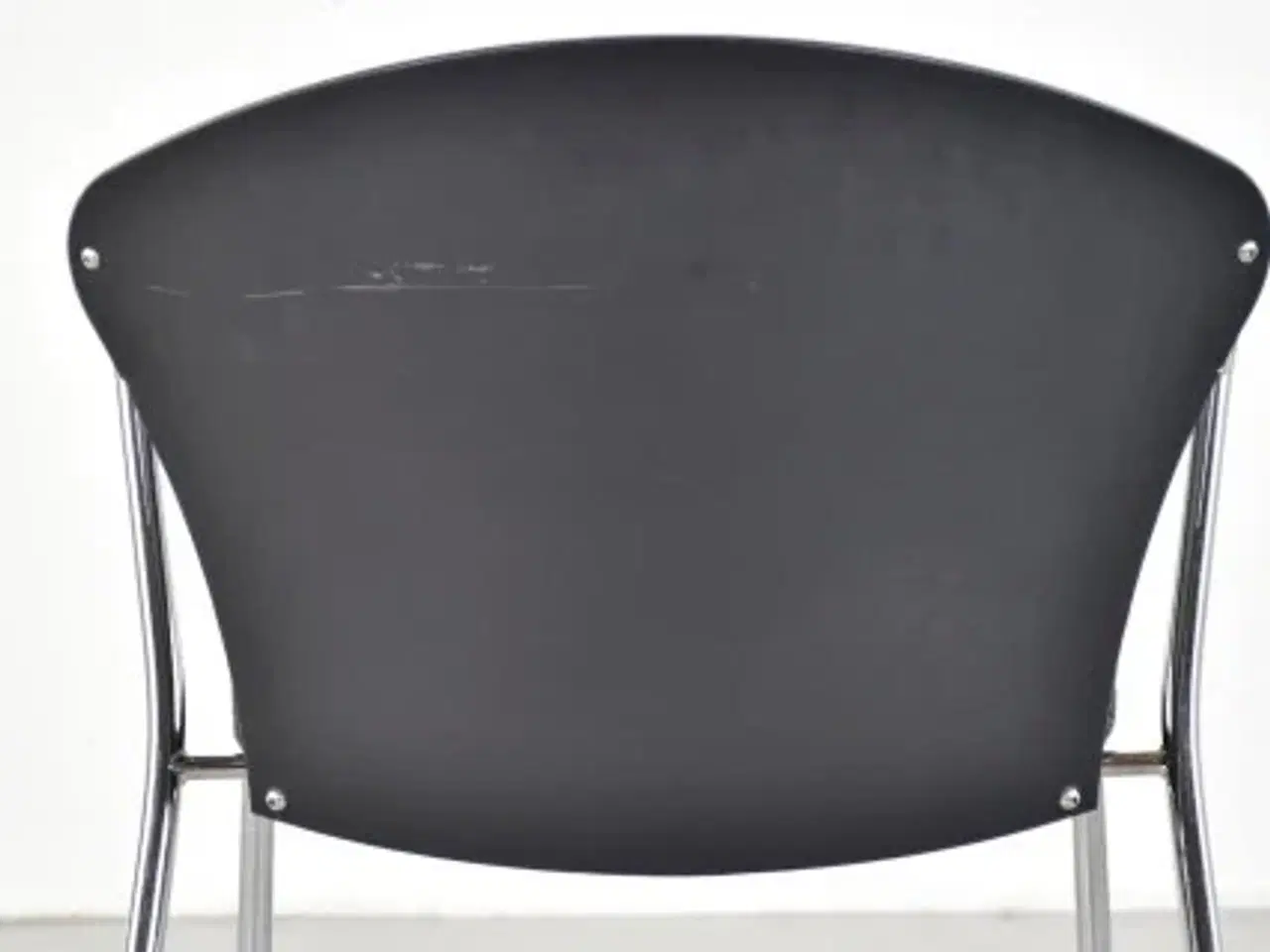 Billede 6 - Bessi konferencestol fra onecollection med sort ryg og sort sæde, sæt af 2 stk.