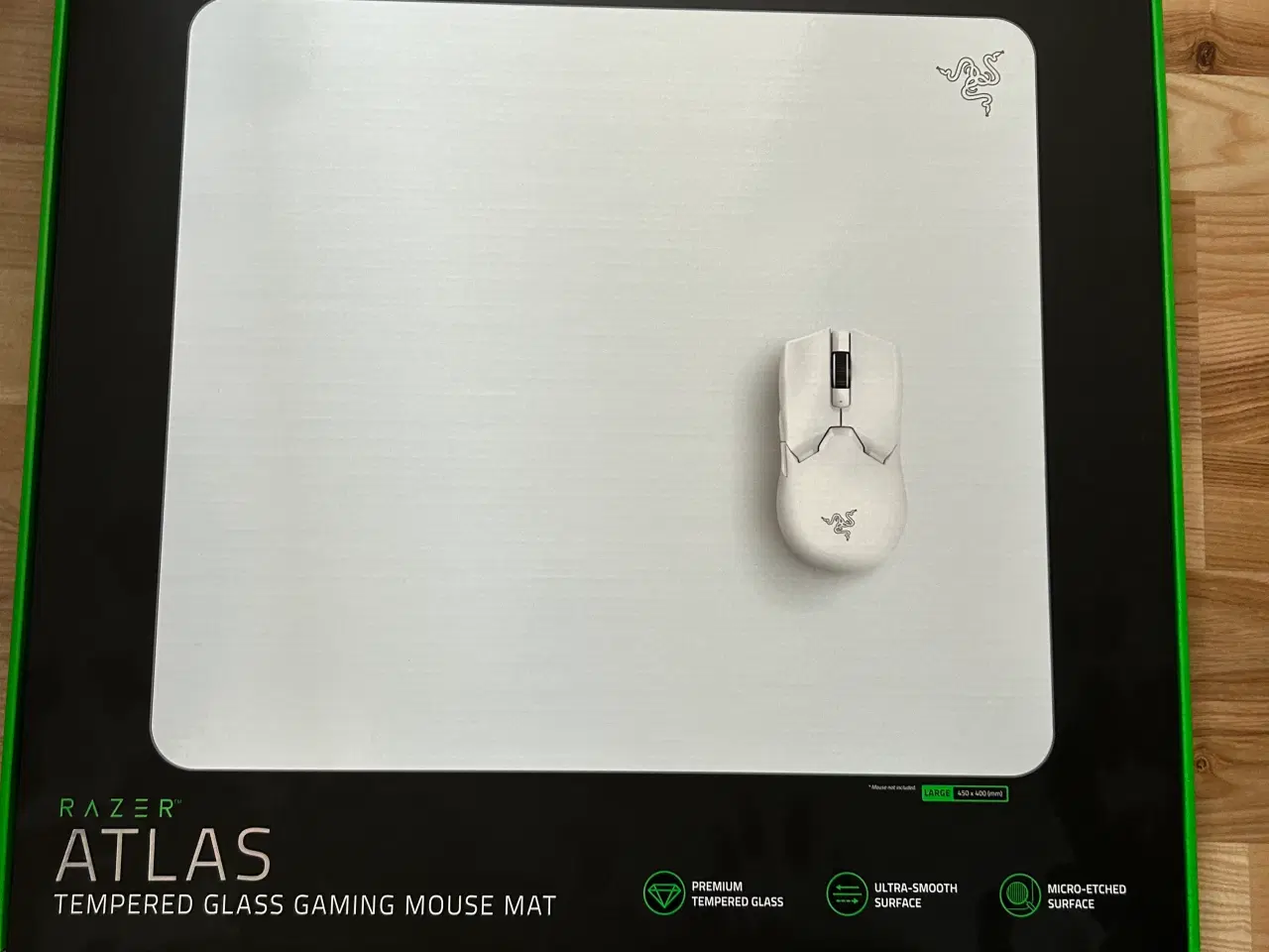 Billede 1 - Tazet Atlas Glass Mousepad white