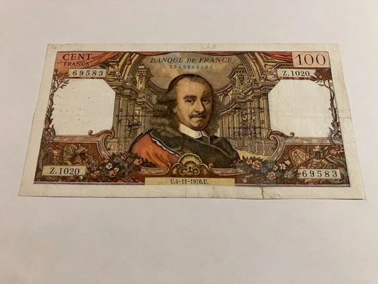 Billede 1 - 100 Francs 1978 France