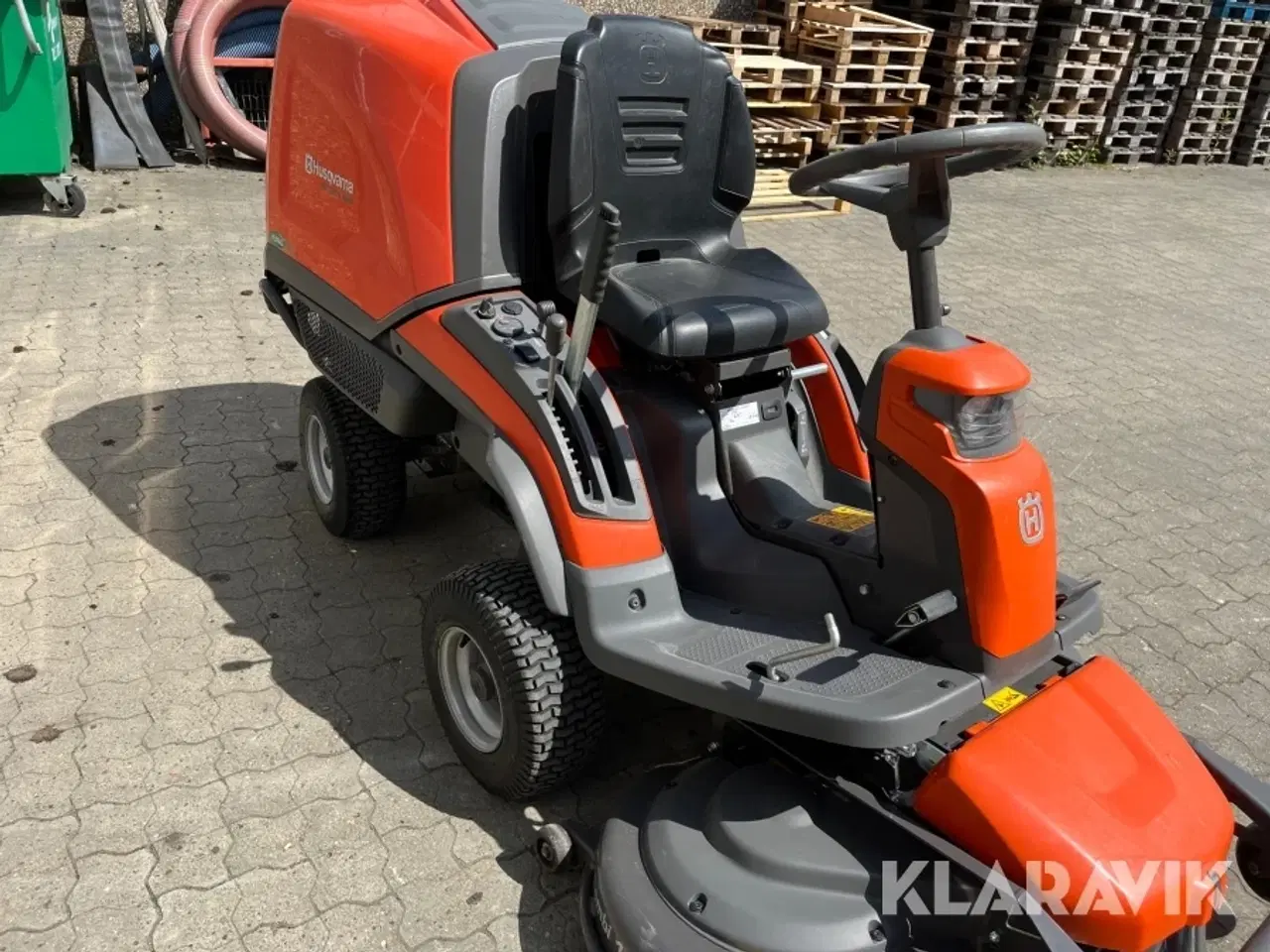 Billede 10 - Klipper med opsamler Husqvarna RC 320Ts AWD