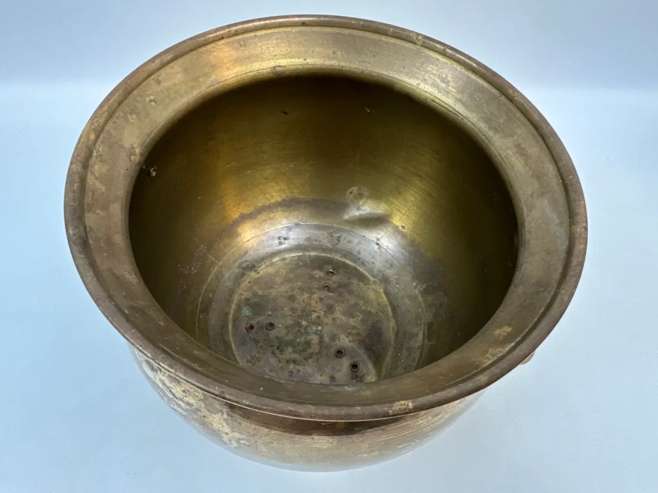 Billede 7 - Vintage messing skål / potte