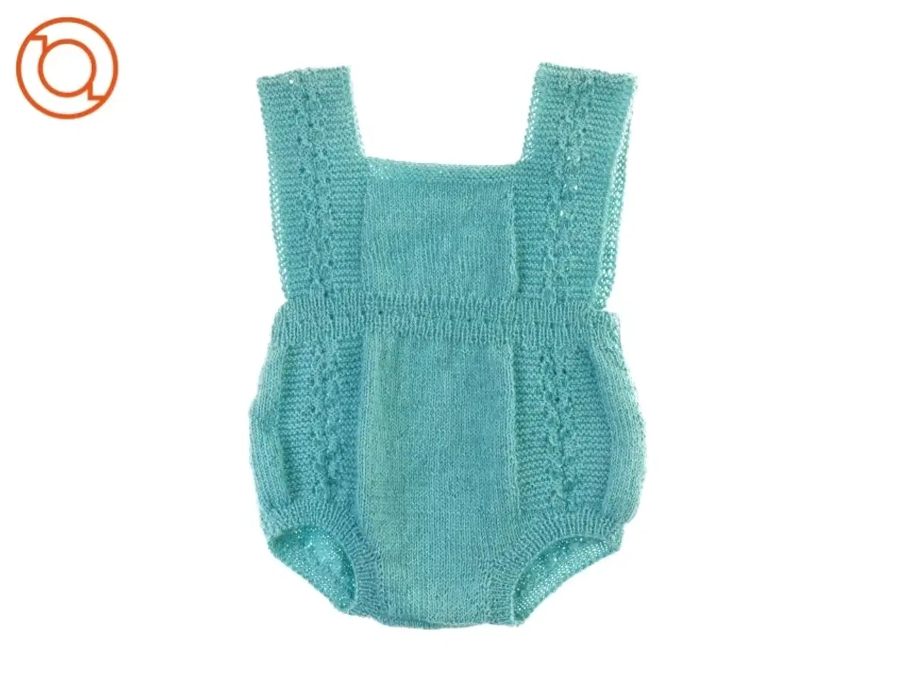 Billede 2 - Håndstrikket babydragt (ca. str. 74)
