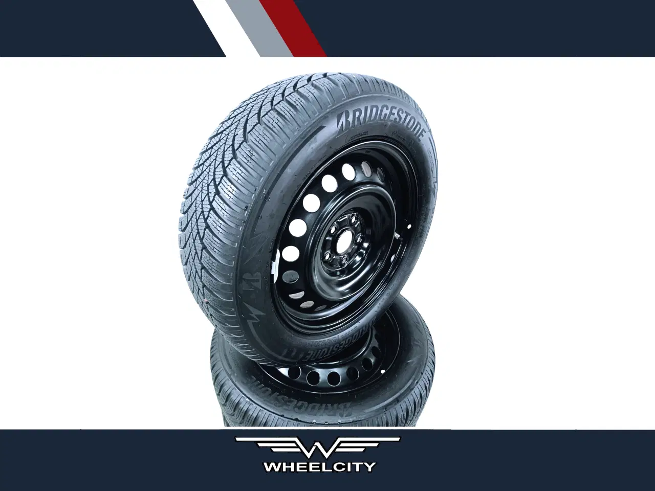 Billede 1 - 5x114,3 17" ET45 nav 60,1ø vintersæt inkl.TPMS (DE