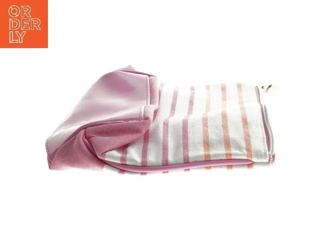 Billede 3 - Stribet kosmetikpung (str. 26 x 17 cm)
