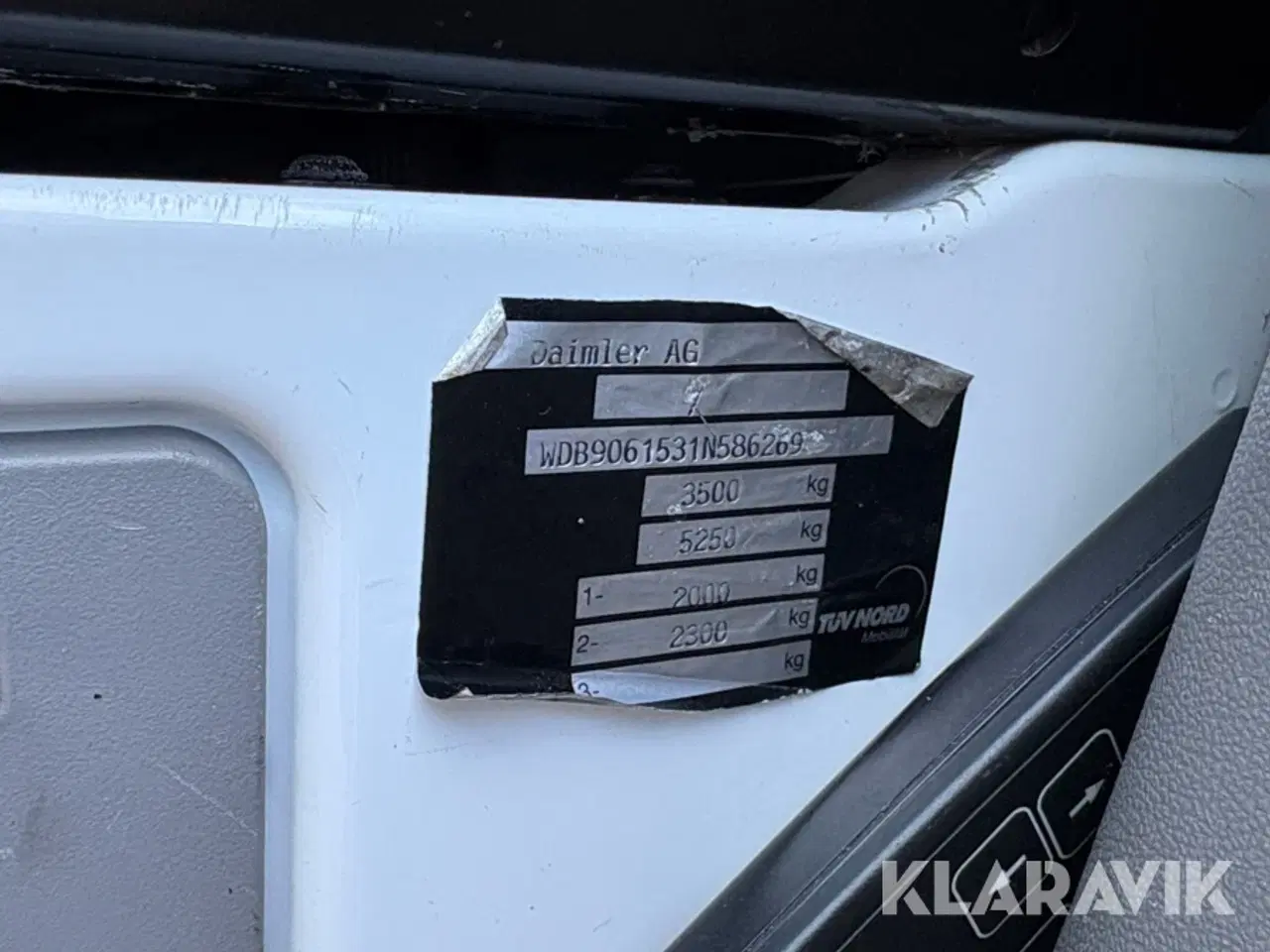 Billede 9 - Varebil Mercedes-Benz Sprinter 519 CDI med sættevogn og veksellad