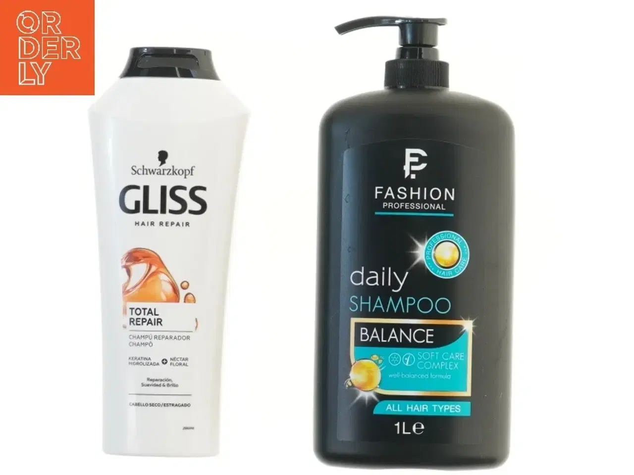 Billede 1 - shampoo sæt (str. 2 stk 24,5 cm)