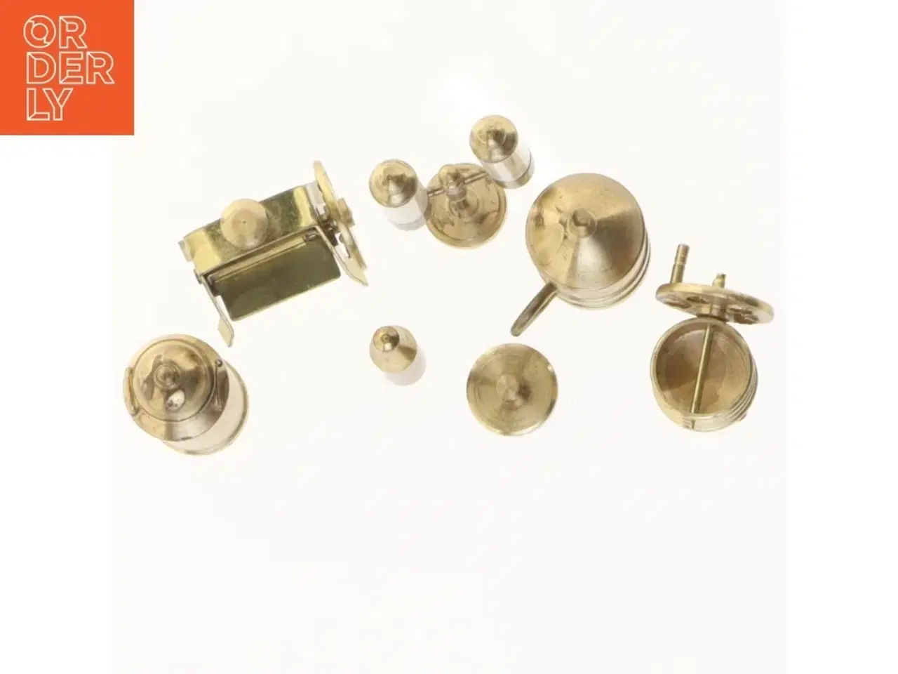 Billede 2 - Sæt af miniature messing dekorationer (str. 5 cm)