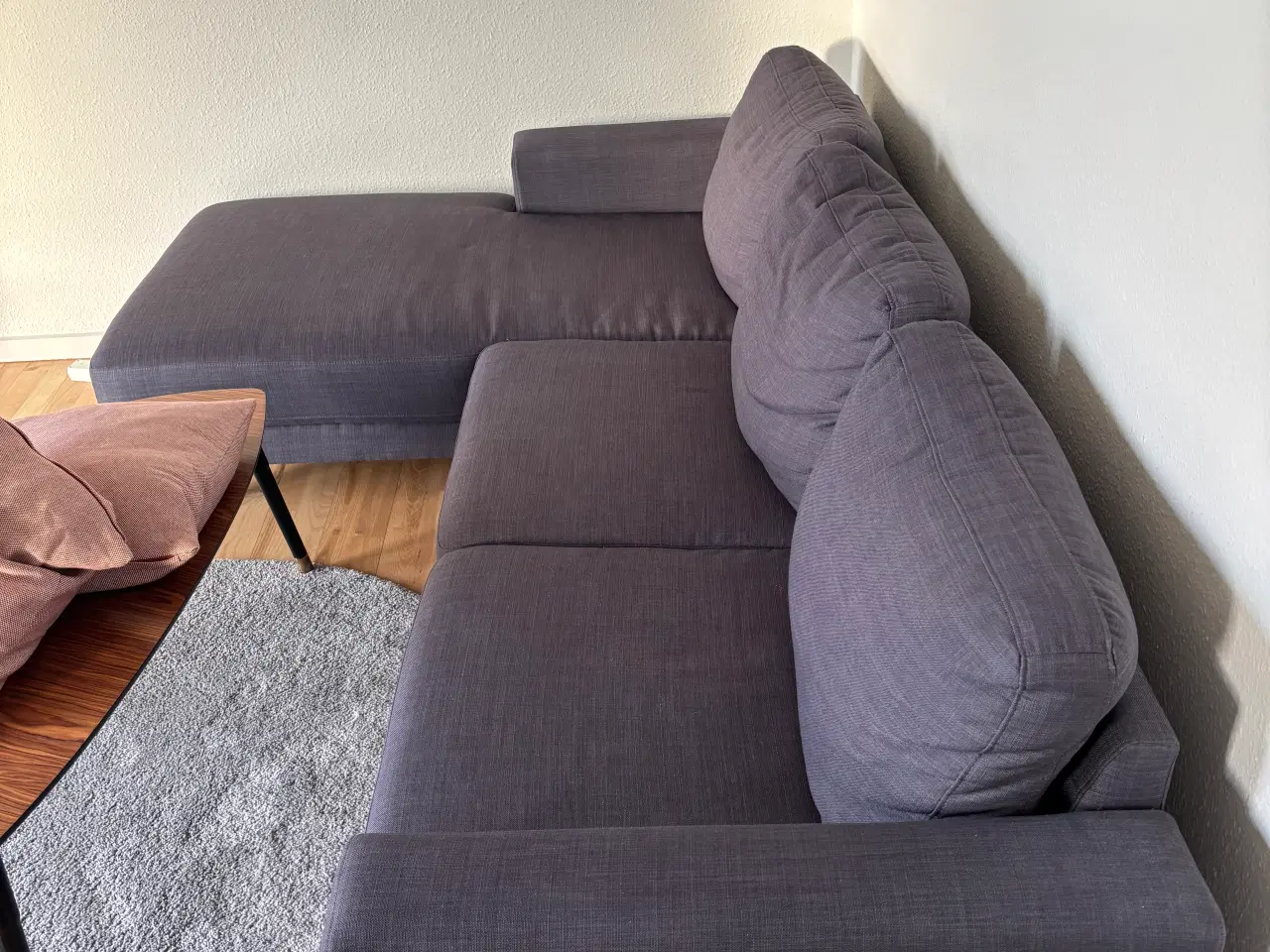 Billede 3 - 3 Pers chaiselong sofa