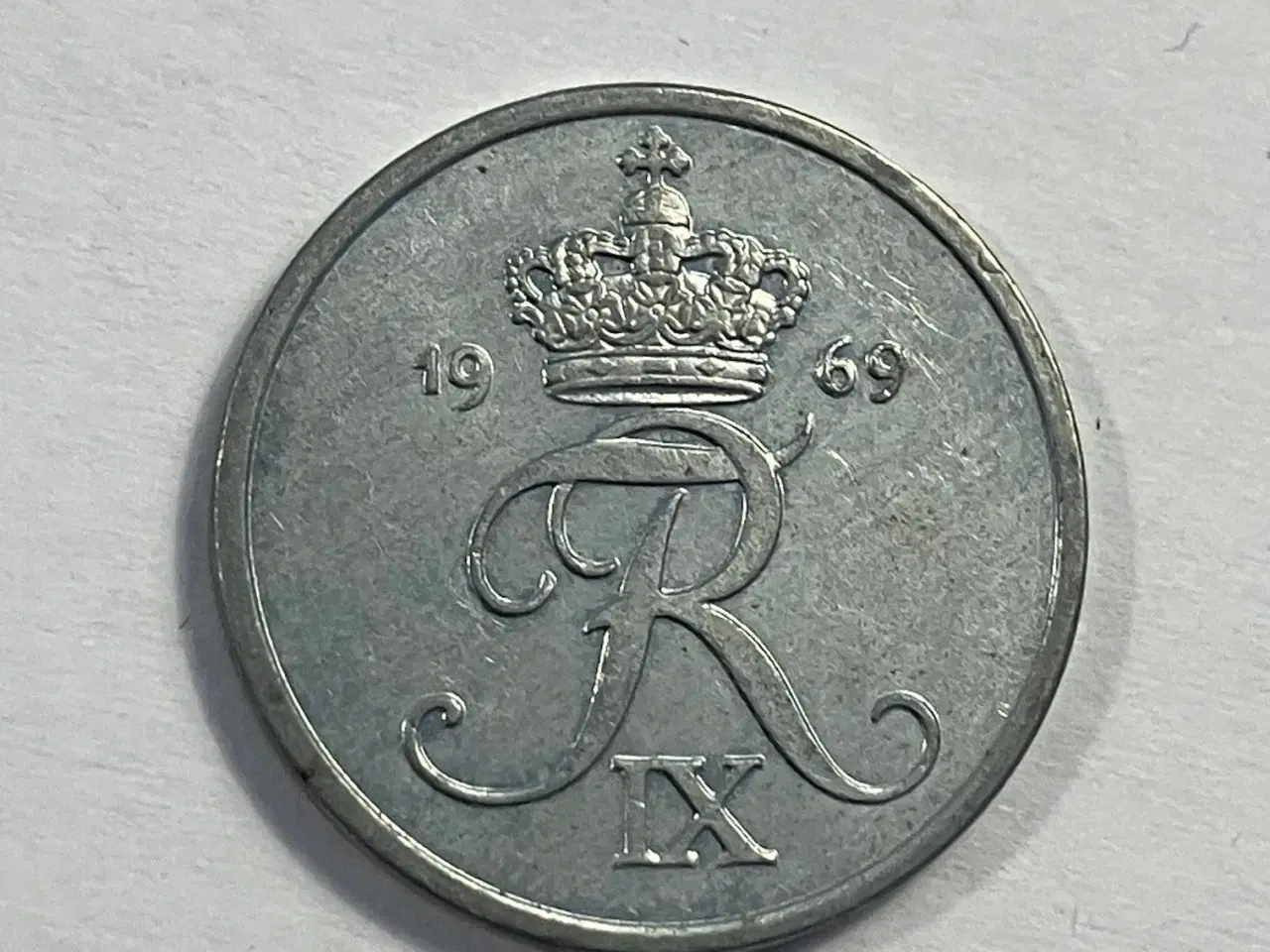 Billede 1 - 2 Øre Danmark 1969