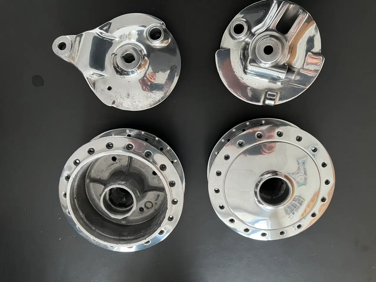 Billede 1 - Honda cd50 hjulnav+bremseplader gl model