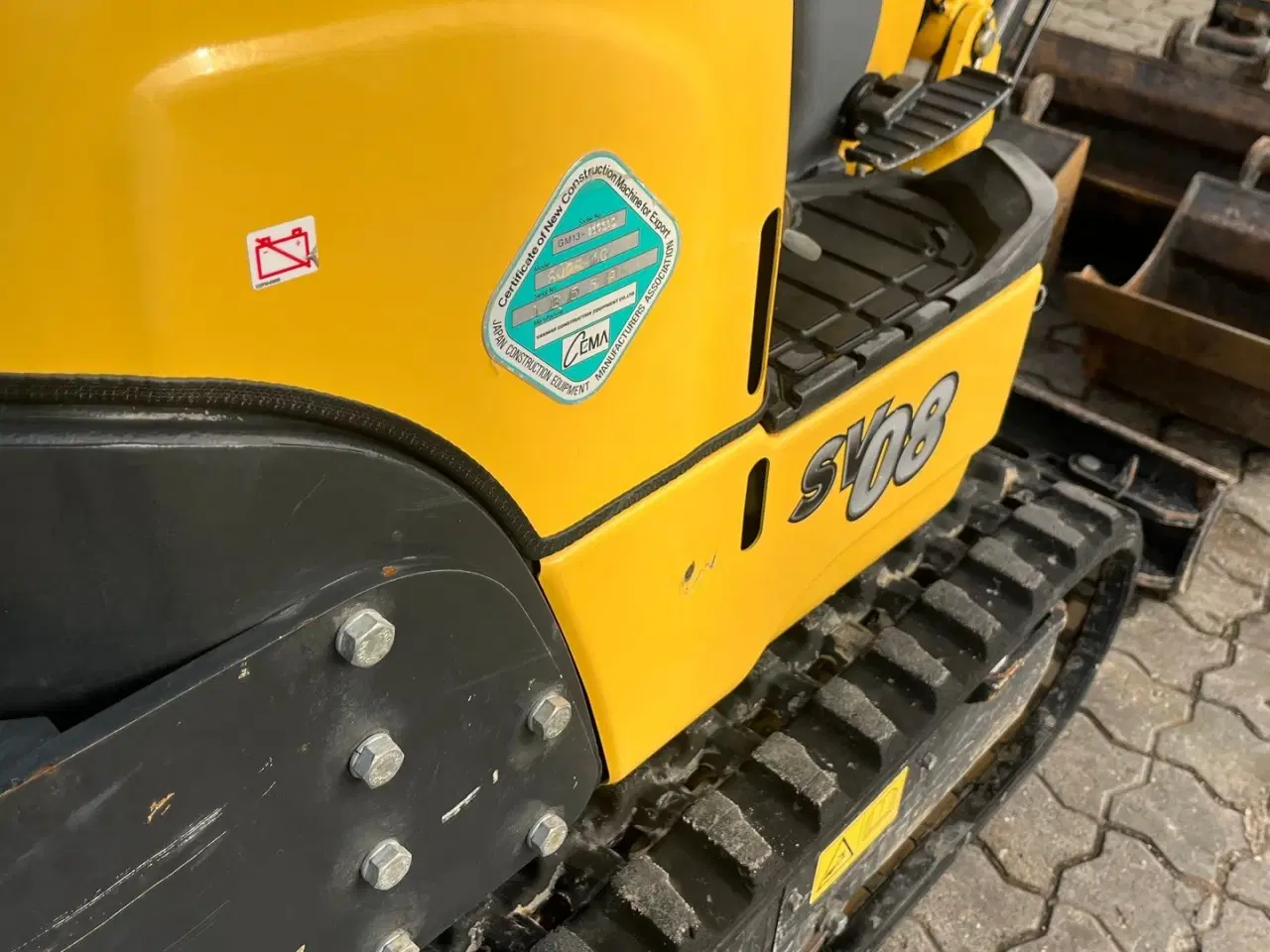 Billede 9 - Yanmar SV08 Tiltman kun kørt 479t