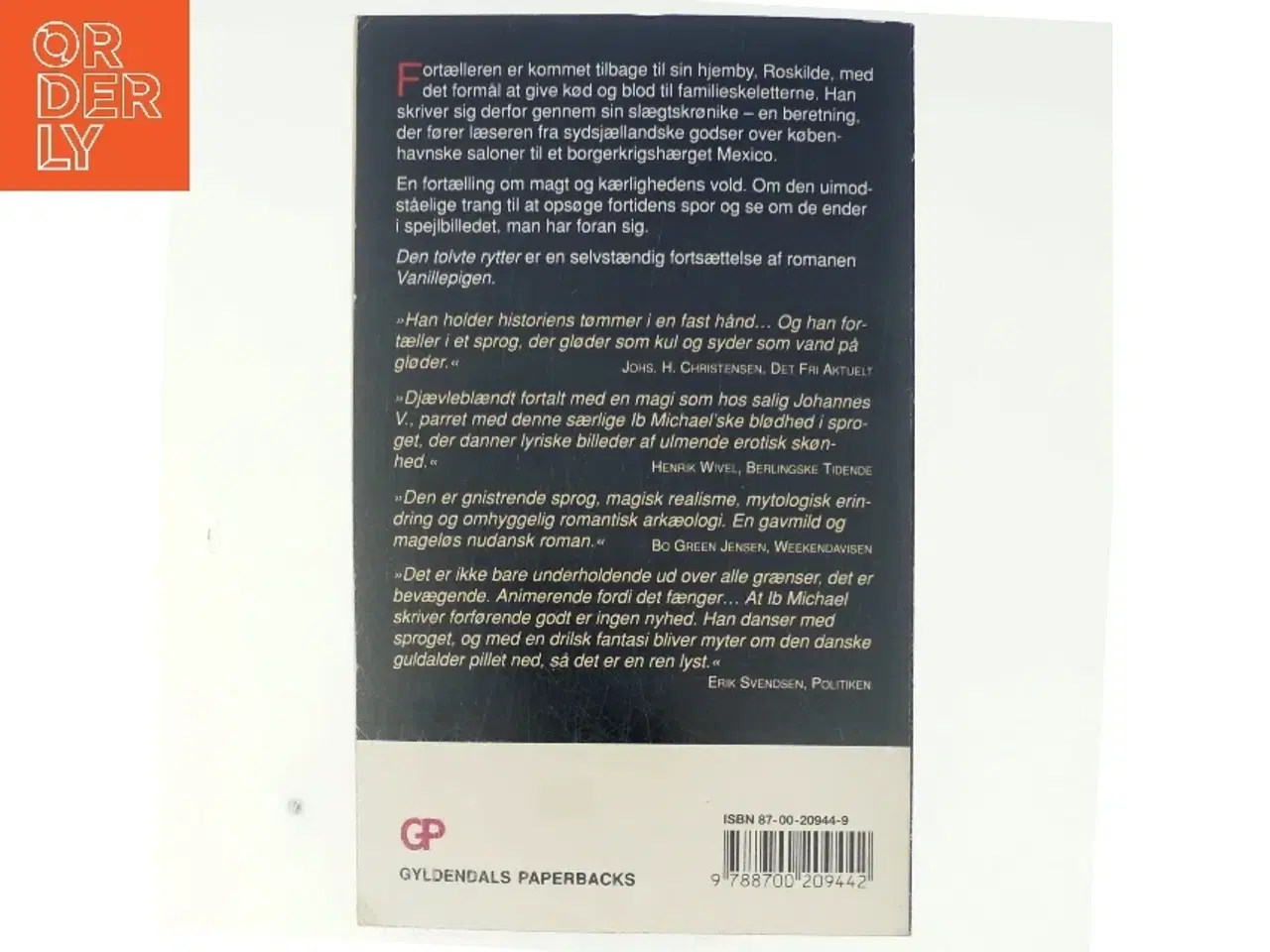 Billede 3 - Den tolvte rytter af Ib Michael (Bog)