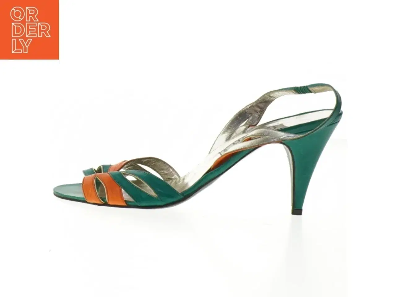 Billede 1 - Hæl Sandaler fra Ferdin (str. 38 )