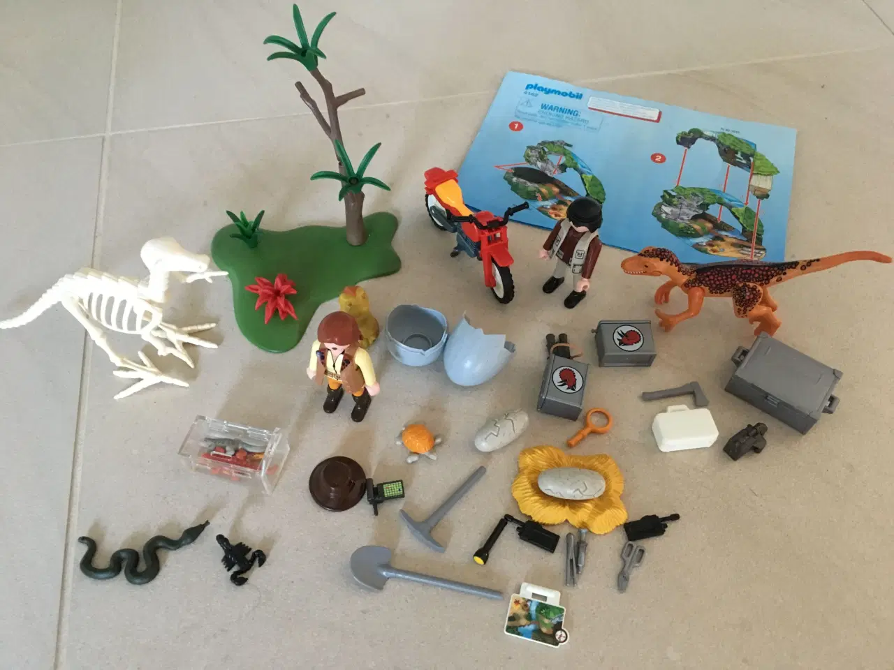 Billede 1 - Playmobil julekalender dinosauer