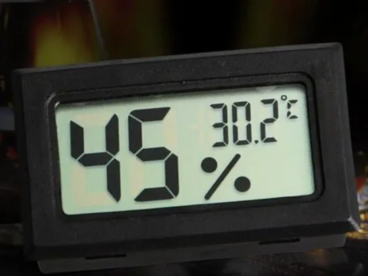 Billede 5 - Digitalt hygrometer med termometer 