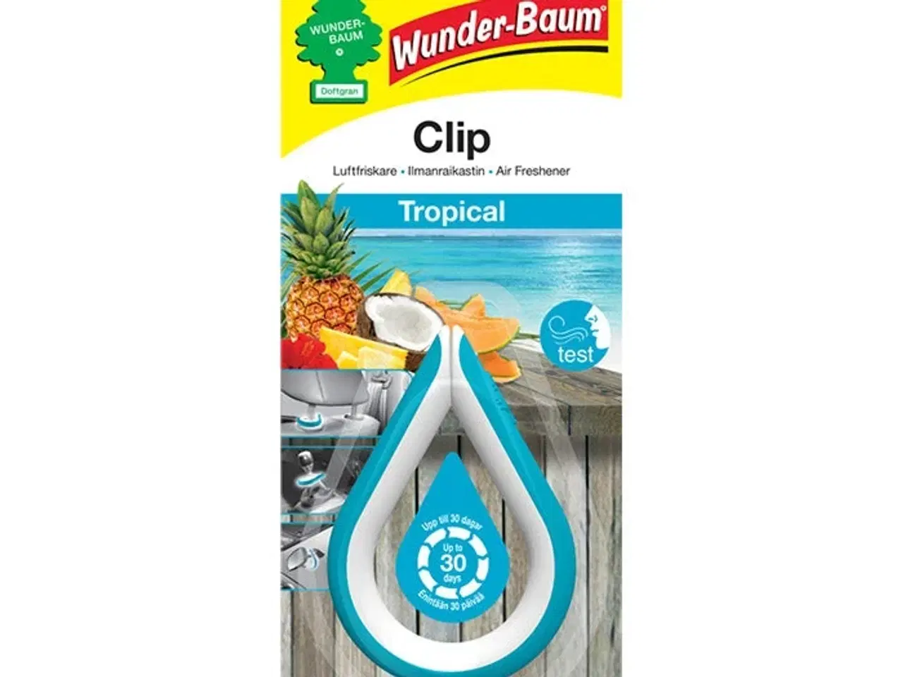 Billede 1 - Wunderbaum Clips - tropical