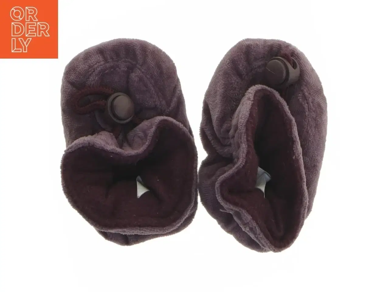Billede 1 - Babytøfler med gummisål fra Melton (str. 11,5 cm)