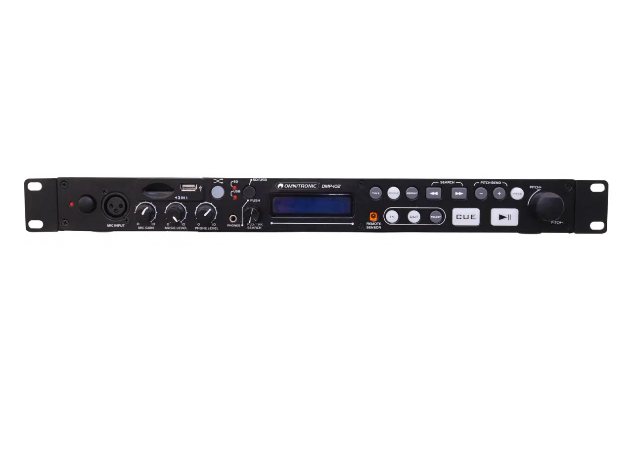 Billede 3 - Omnitronic DMP-102 USB/SD Card Player