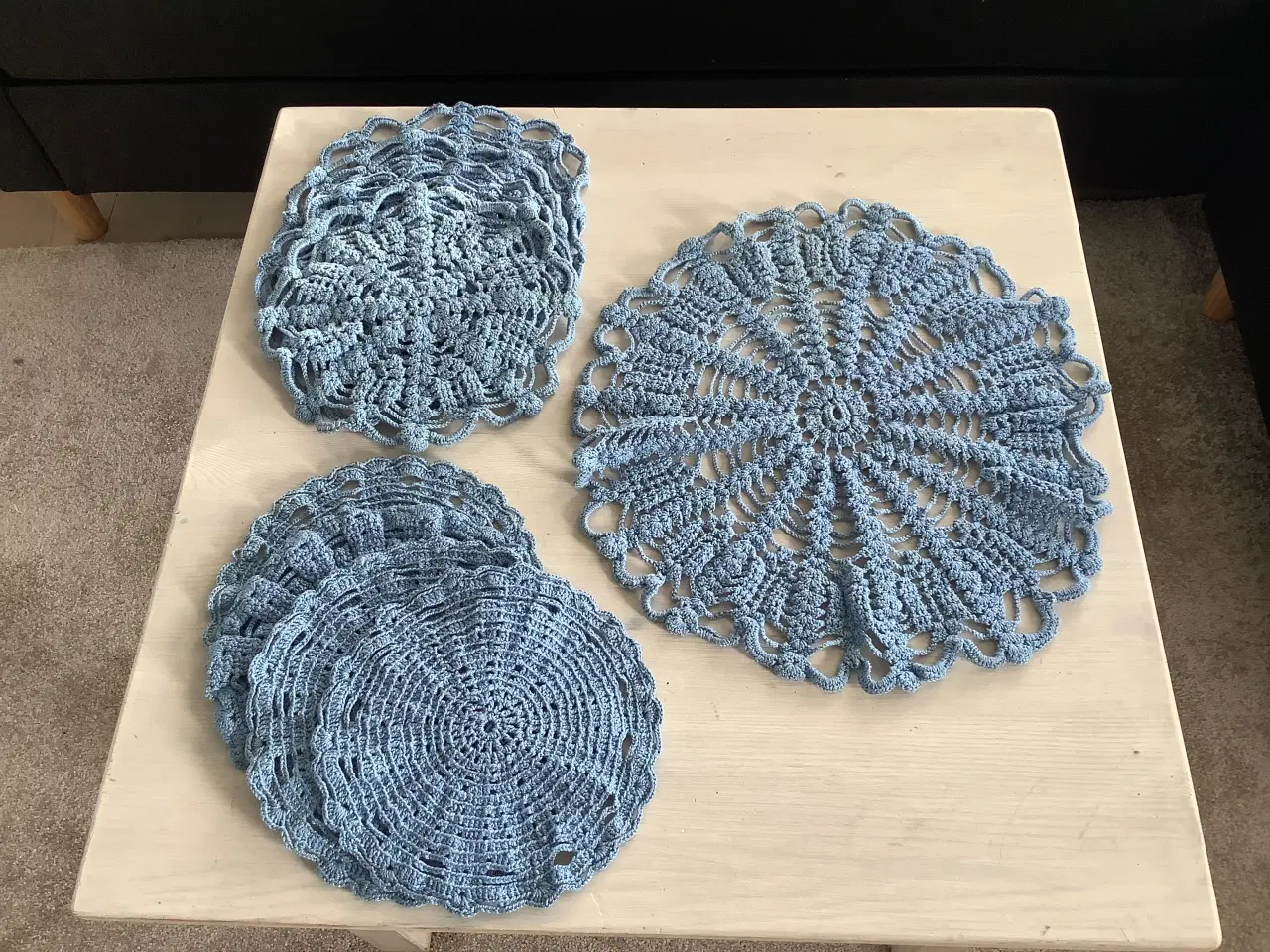 Billede 2 - 8 stk Flakonger og en stor til en skål