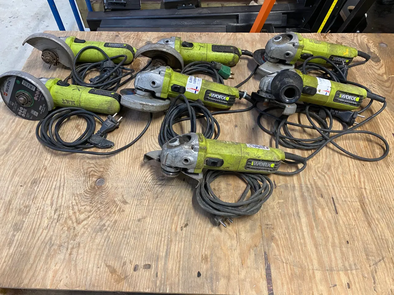 Billede 1 - WORK vinkelsliber 7 stk