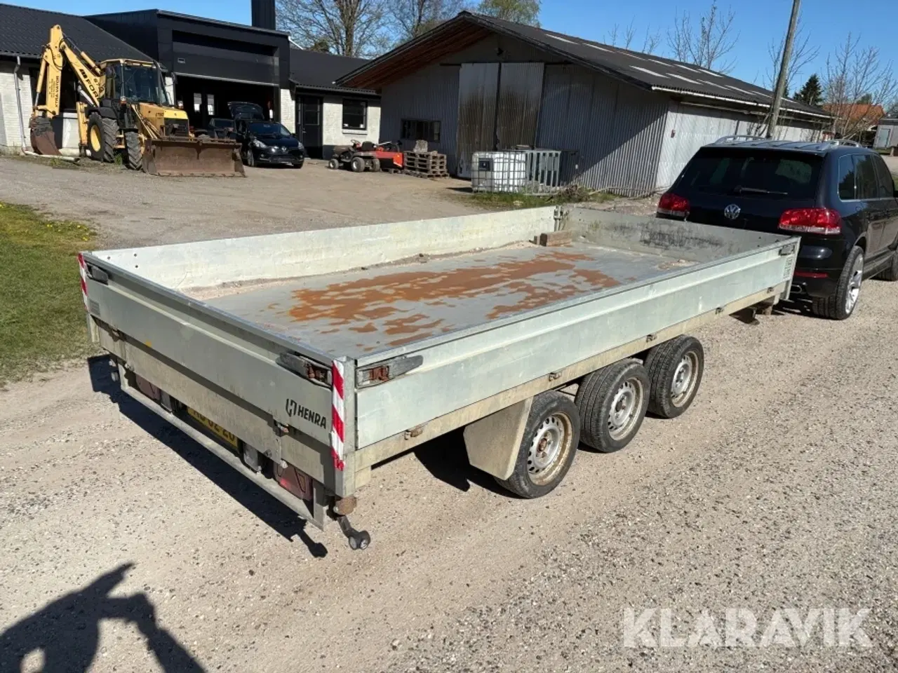 Billede 5 - Tiptrailer Henra Kp3z.35.1.3 3500 kg. 3-akslet