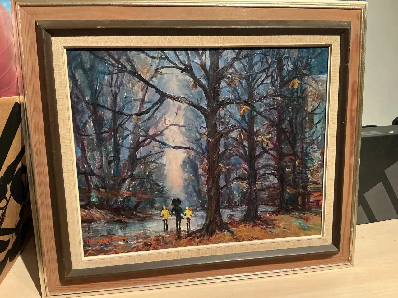 Billede 1 - Ib Eisner maleri-originalt olie på lærred 40 x 50