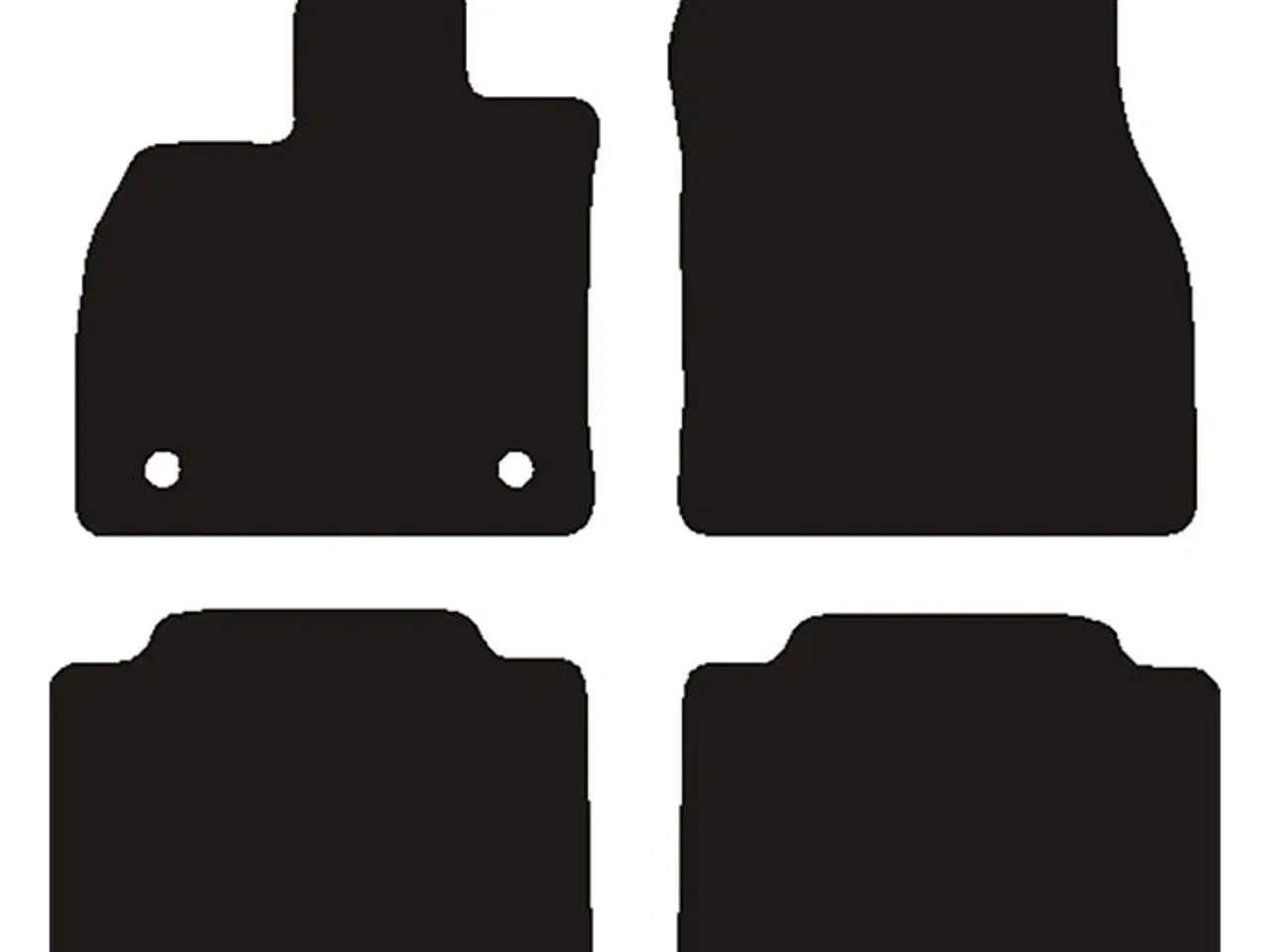 Billede 1 - Diamond velourmåtter Toyota bZ4X (EA10) 2022-