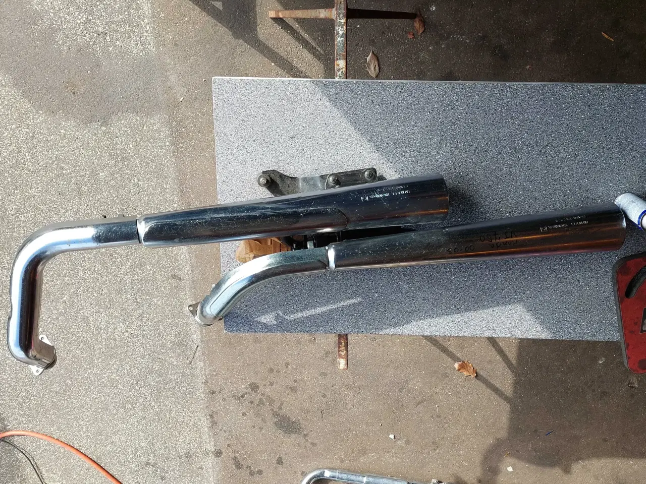 Billede 1 - Honda Vt750 udstødning